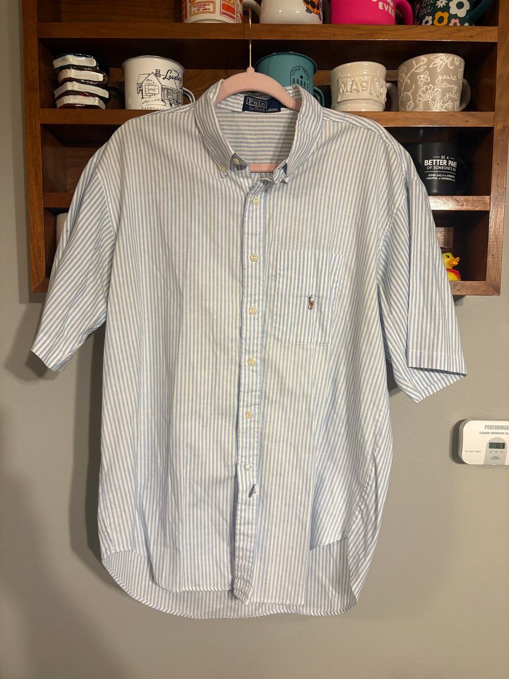 Men’s Polo by Ralph Lauren short sleeve button-down shirt size XL